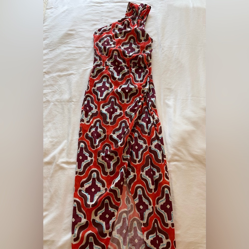 Zara Stylish Geometric Patterned Dress